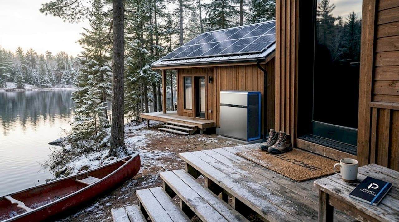 The Role of Battery Storage for Vacation Cabins